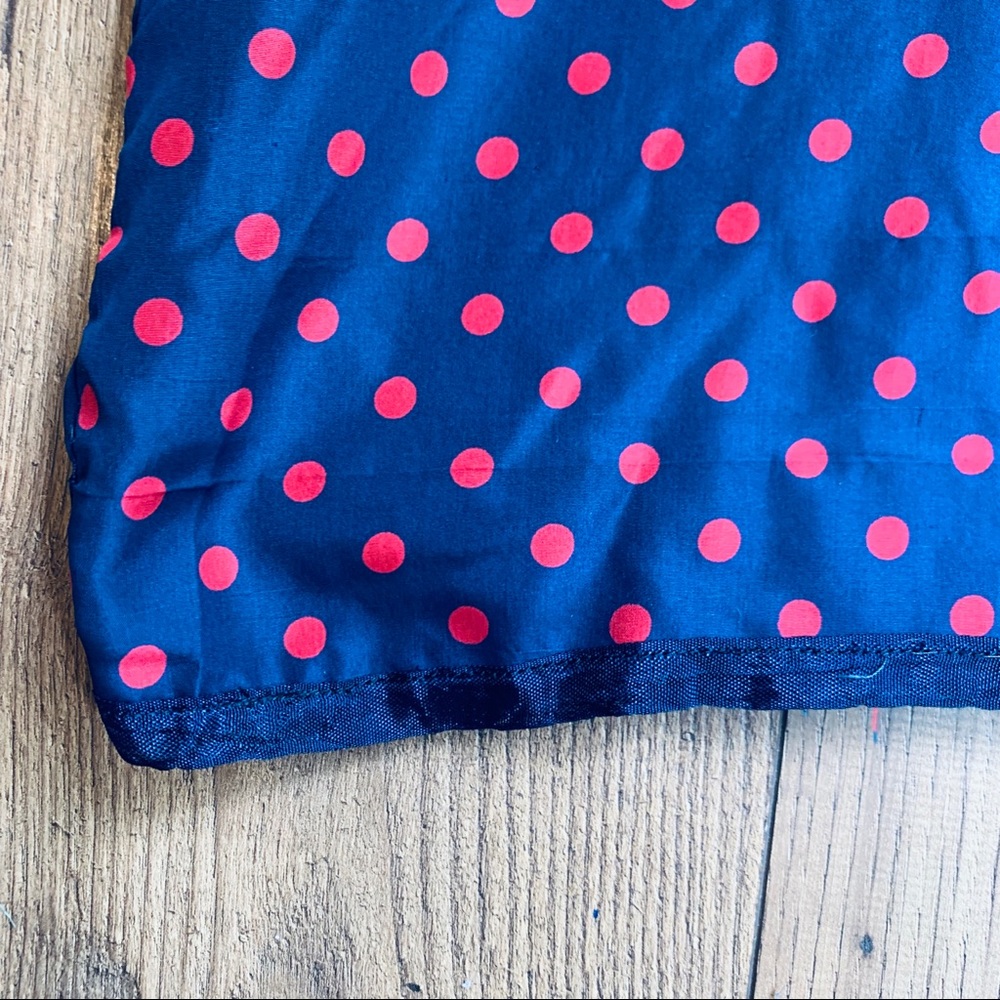 Vintage 1950s Polka Dot Wiggle Dress - Picture 3 of 8